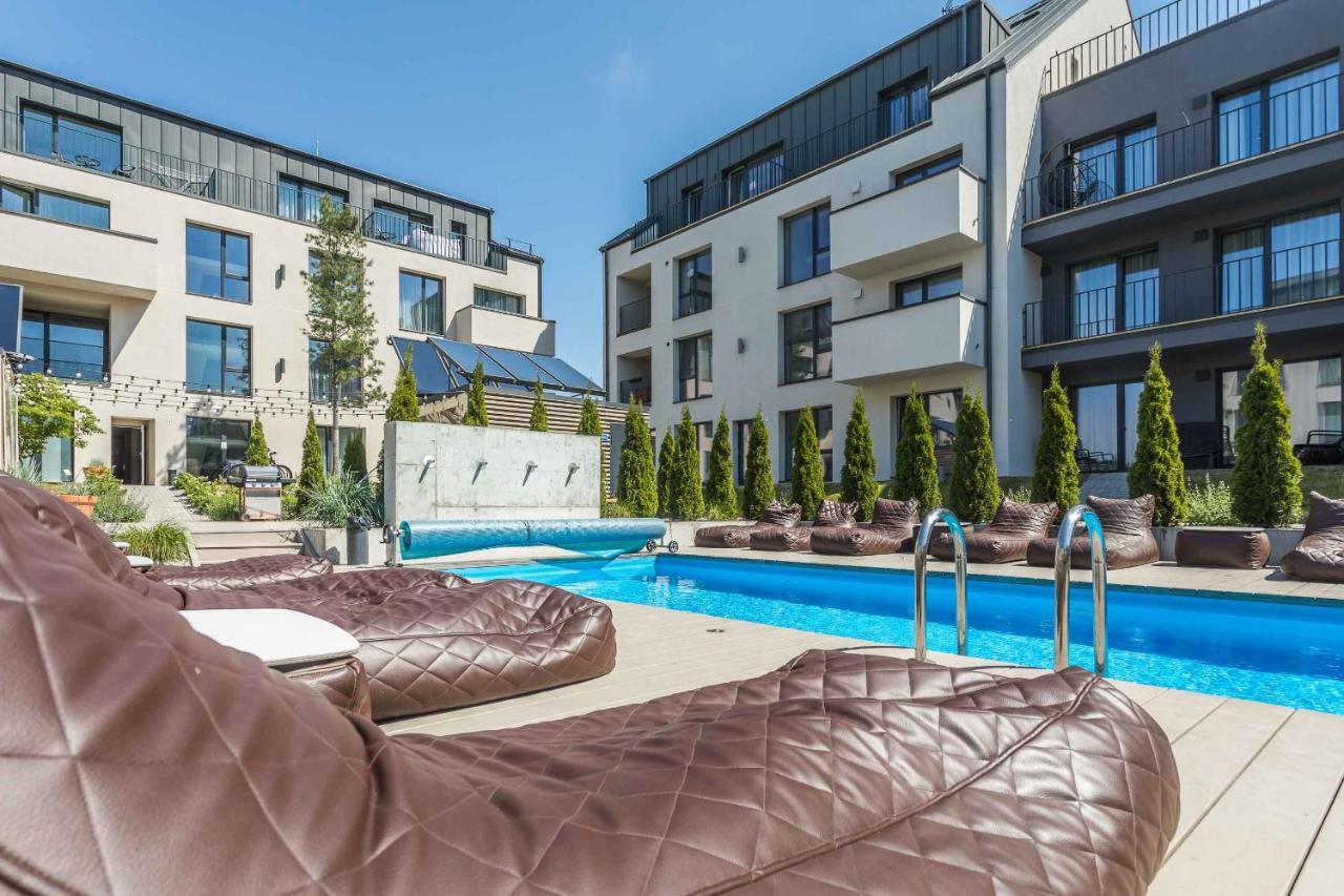 Maluno Vilos Apartments Palanga Buitenkant foto