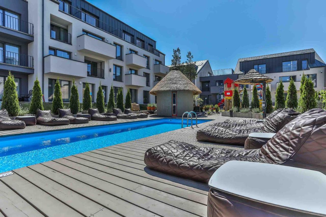 Maluno Vilos Apartments Palanga Buitenkant foto