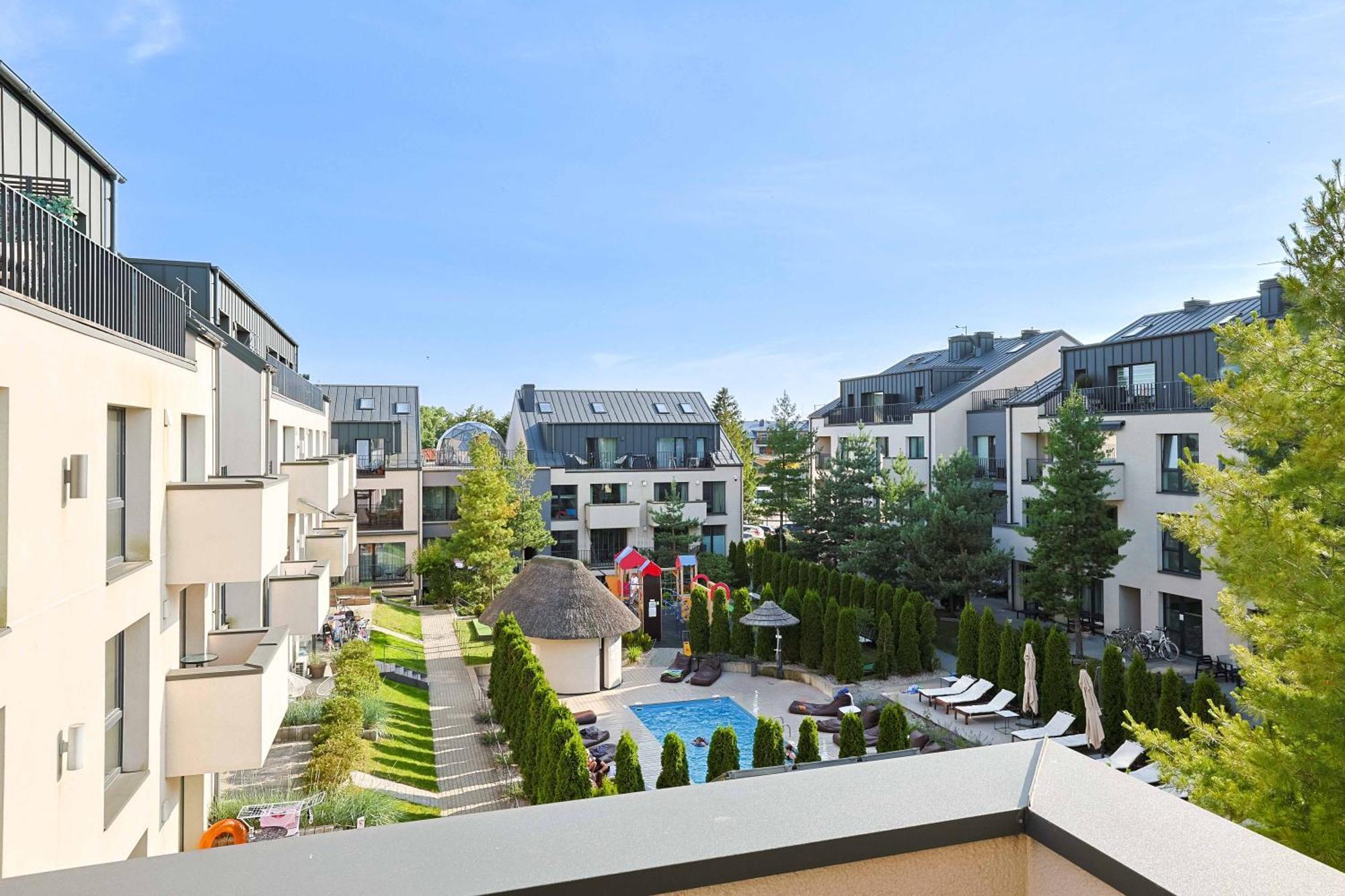 Maluno Vilos Apartments Palanga Buitenkant foto