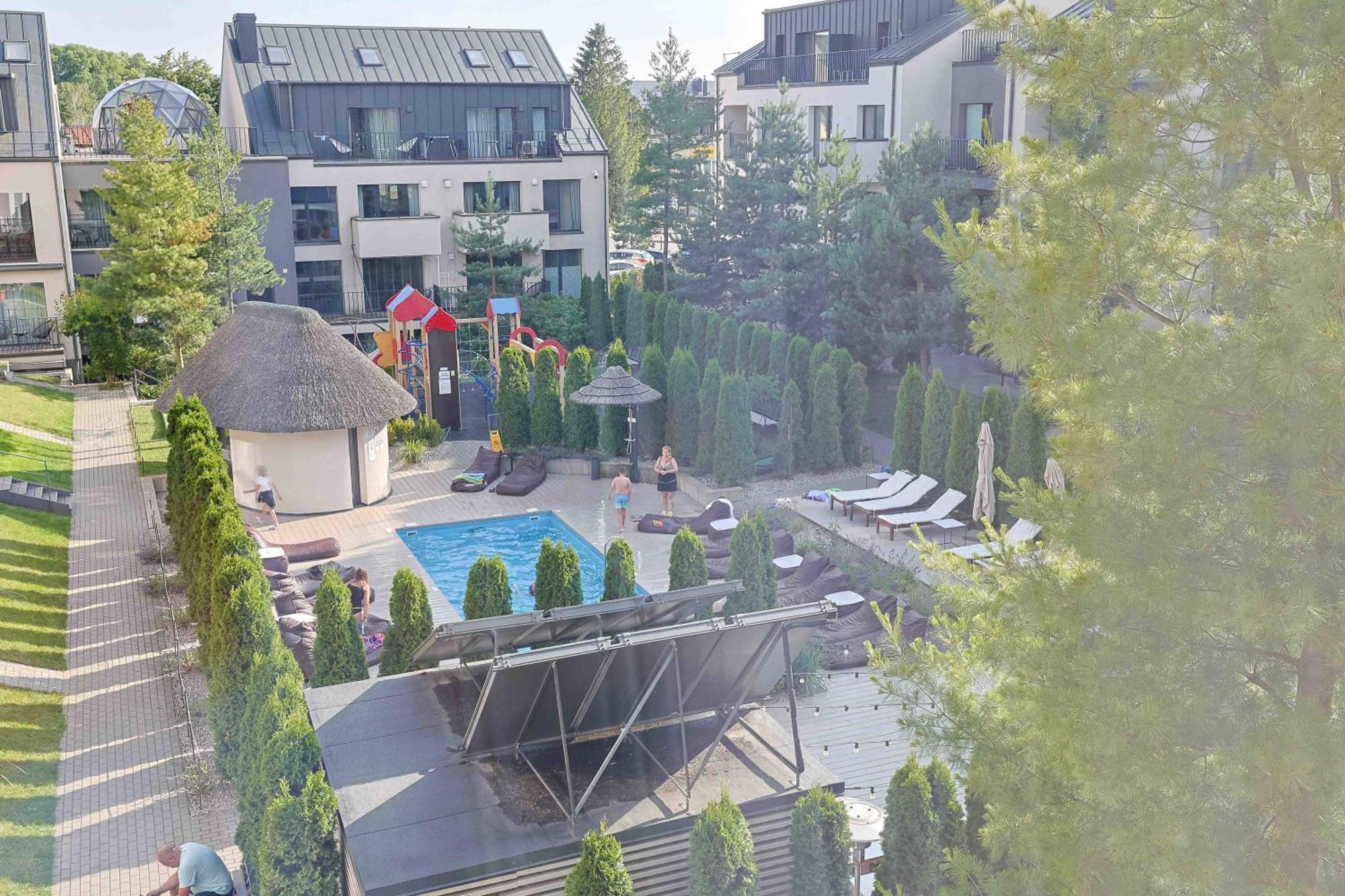 Maluno Vilos Apartments Palanga Buitenkant foto